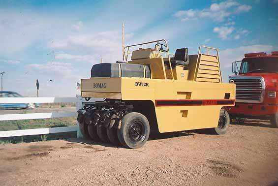 Compactadora Con Llantas Bomag BW12R