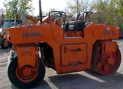 Compactadora Vibratoria Hamm DV6K