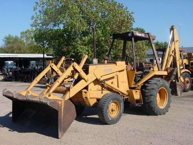 Backhoe Loaders Case 580E
