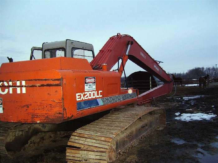 Excavadoras Hidraulicas Hitachi EX200