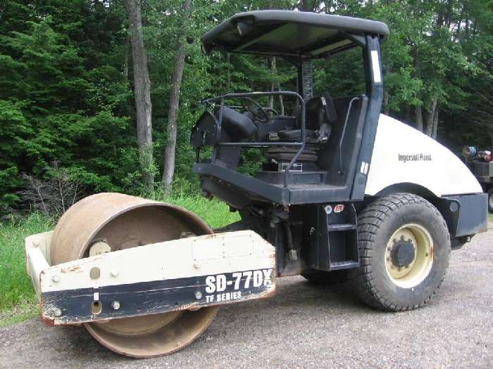 Vibratory Compactors Ingersoll-rand SD77DX
