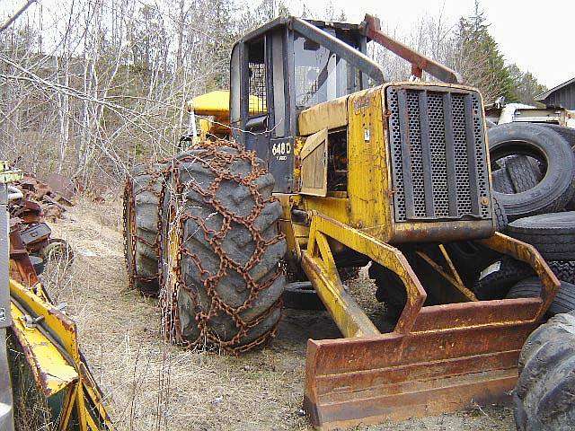 Forestales Maquinas Deere 648D