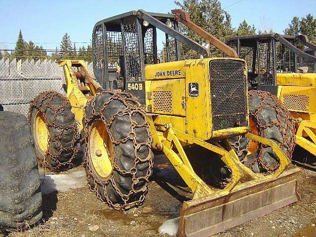 Forestales Maquinas Deere 540B