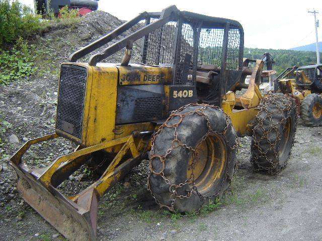 Forestales Maquinas Deere 540B