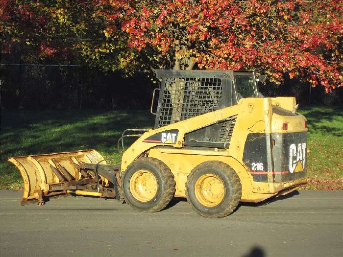 Minicargadores Caterpillar 216