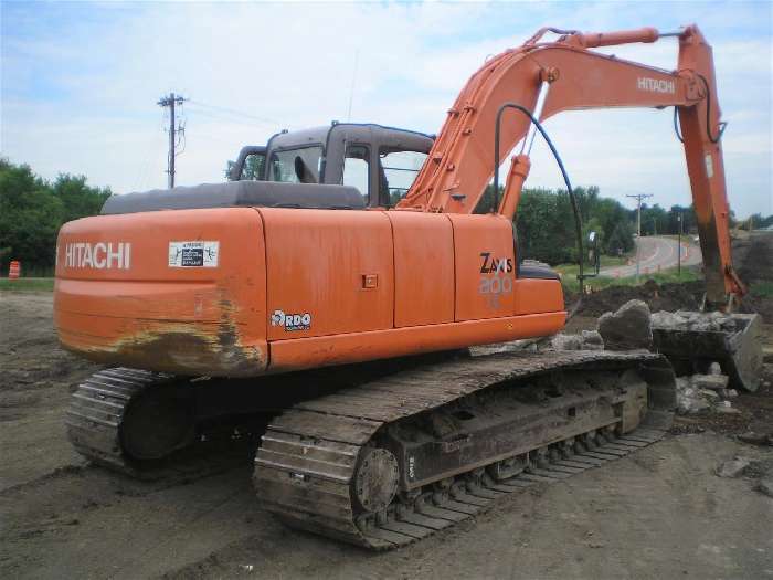 Hydraulic Excavator Hitachi ZX200