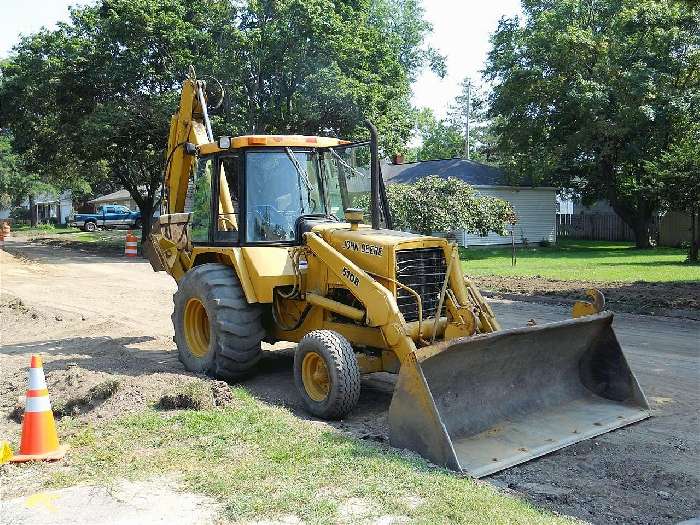 Retroexcavadoras Deere 510B  de segunda mano Ref.: 1321485913336655 No. 3