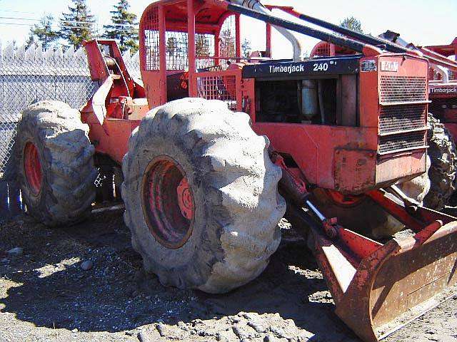 Forestales Maquinas Timberjack 240