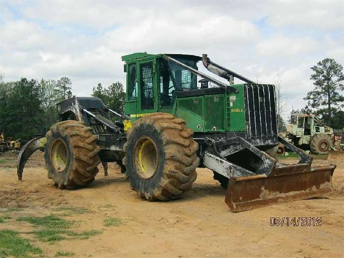 Forestales Maquinas Deere 648G