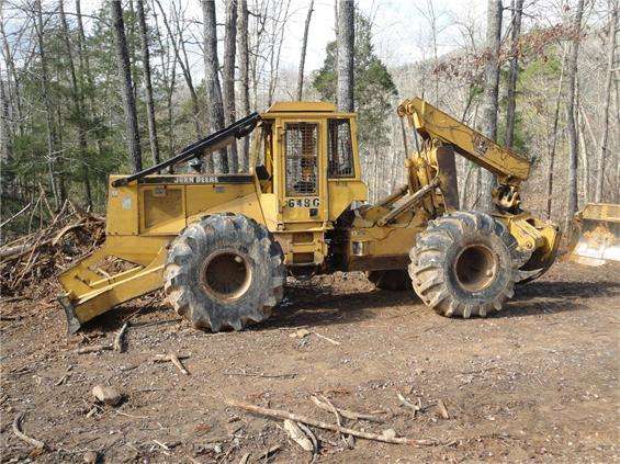 Forestales Maquinas Deere 648G