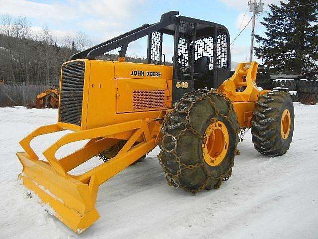 Forestales Maquinas Deere 640