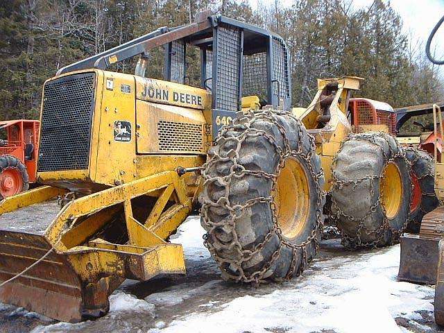 Forestales Maquinas Deere 640