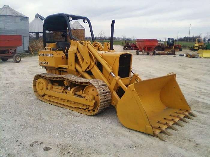 Cargadoras Sobre Orugas Deere 450C