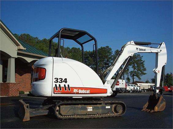 Hydraulic Excavator Bobcat 334