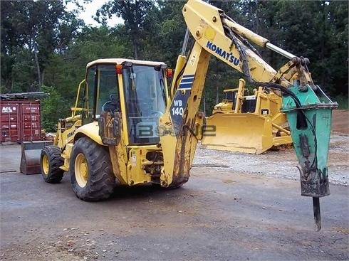 Retroexcavadoras Komatsu WB140