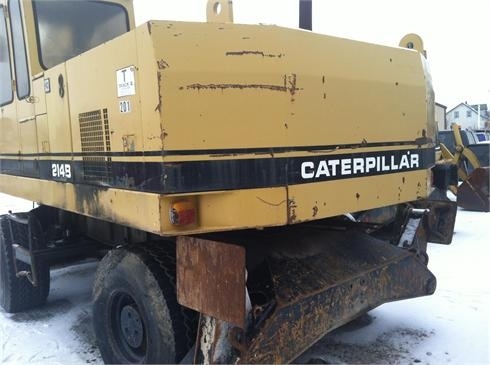 Excavadora Sobre Ruedas Caterpillar 214B