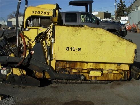 Pavimentadoras Bomag PROPAVER 815-2