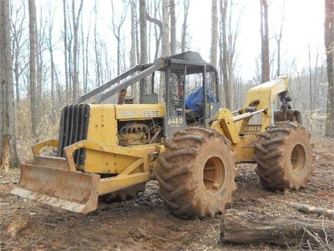 Forestales Maquinas Deere 648D