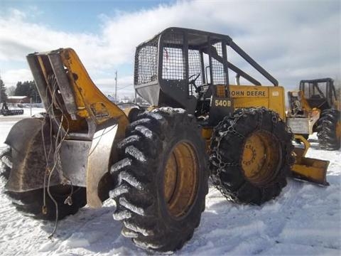 Forestales Maquinas Deere 540B