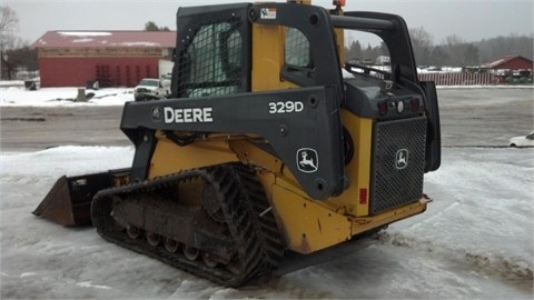 Minicargadores Deere 329D