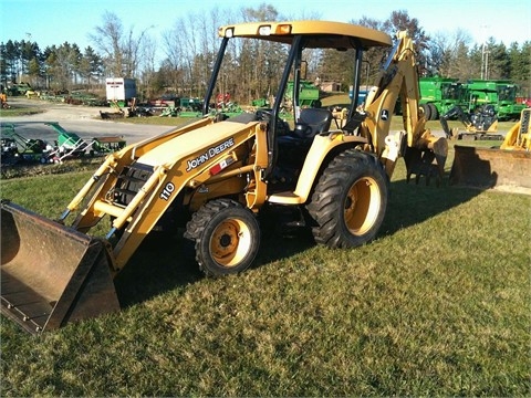 Retroexcavadoras Deere 110