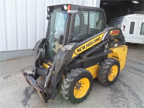 Minicargadores New Holland L218