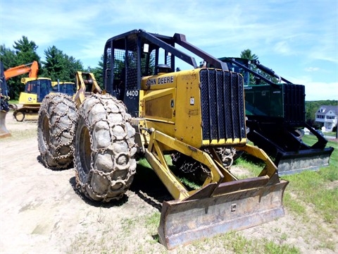 Forestales Maquinas Deere 640D