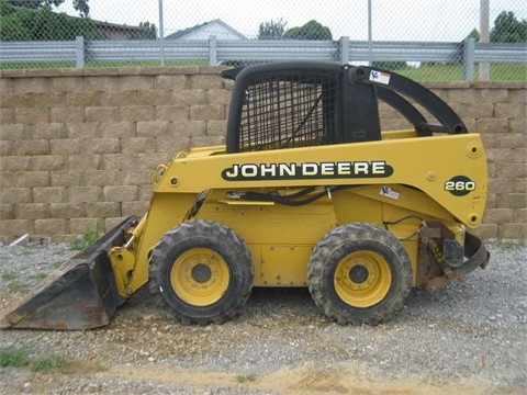 Minicargadores Deere 260