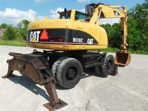 Excavadora Sobre Ruedas Caterpillar M316C