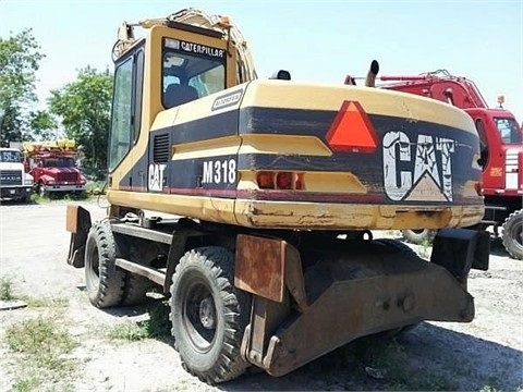 Excavadora Sobre Ruedas Caterpillar M318