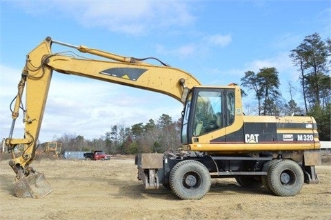 Excavadora Sobre Ruedas Caterpillar M320