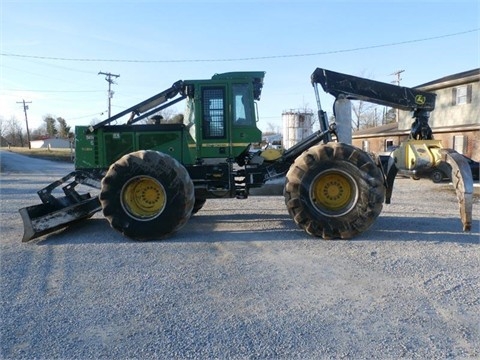 Forestales Maquinas Deere 748H