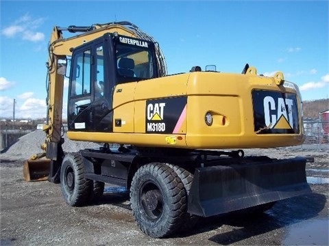 Excavadora Sobre Ruedas Caterpillar M318D