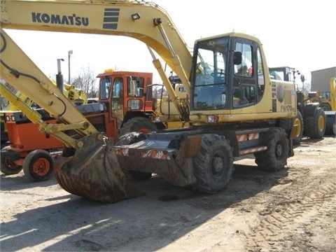 Excavadora Sobre Ruedas Komatsu PW170