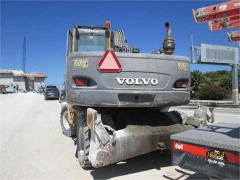 Excavadora Sobre Ruedas Volvo EW160