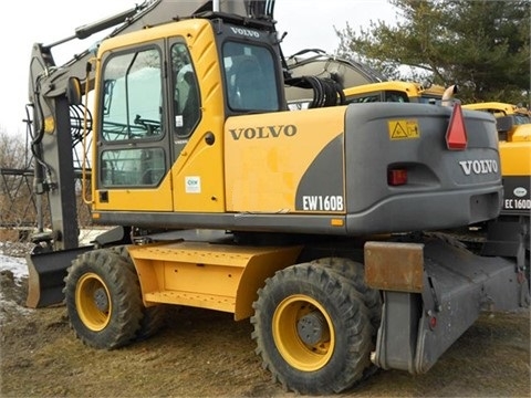 Excavadora Sobre Ruedas Volvo EW160