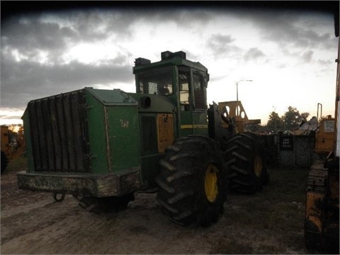 Forestales Maquinas Deere 643J