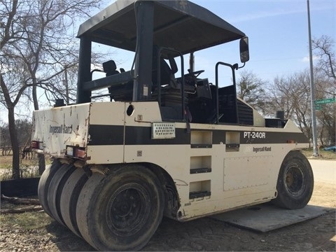 Compactors Tires Asphalt Ingersoll-rand PT240R