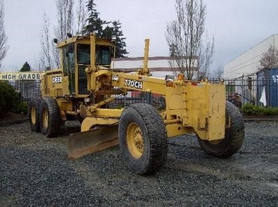 Motoconformadoras Deere 770CH