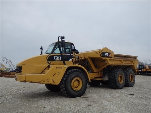 Camiones De Carga Caterpillar 740