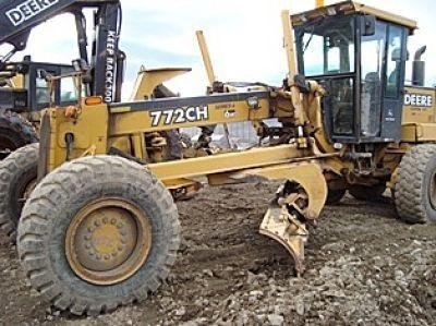 Motoconformadoras Deere 772CH