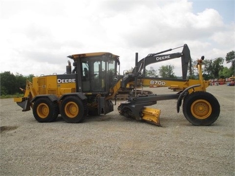 Motoconformadoras Deere 870D