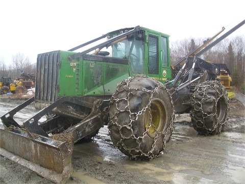 Forestales Maquinas Deere 748H