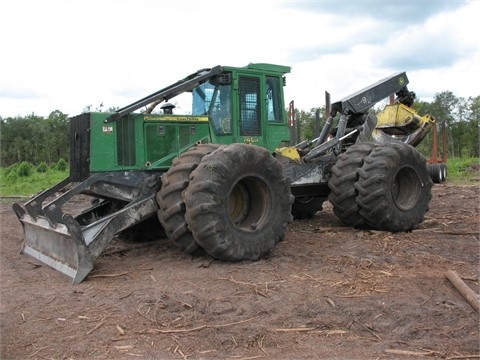 Forestales Maquinas Deere 748H