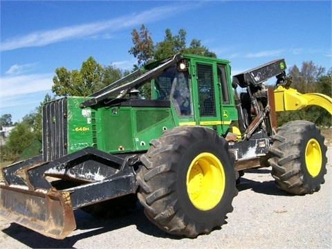 Forestales Maquinas Deere 648H