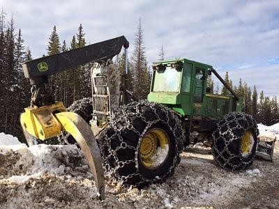 Forestales Maquinas Deere 748H