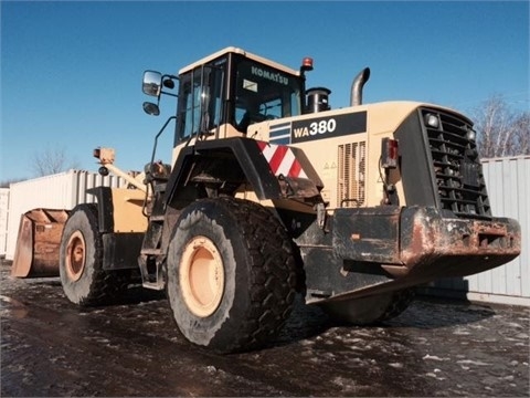 Cargadoras Sobre Ruedas Komatsu WA380