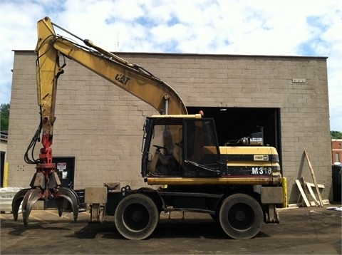 Excavadora Sobre Ruedas Caterpillar M318