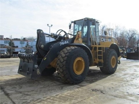 Cargadoras Sobre Ruedas Deere 744K