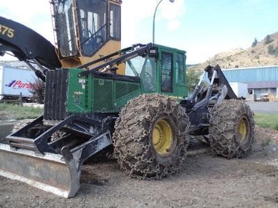 Forestales Maquinas Deere 748H